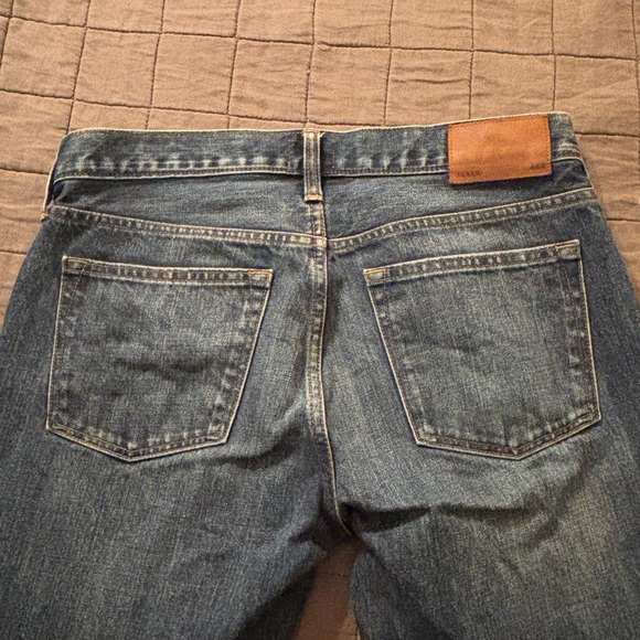 J. Crew Men's Dark Blue Straight Jeans - Picture 11 of 12